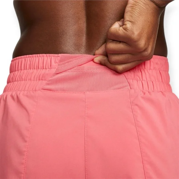 Nike Women's One Dri-FIT Mid-Rise 3" Brief-Lined Shorts - Picture 4 of 5